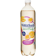 Waterfords Orange Passion Sparkling Natural Mineral Water 1L