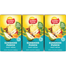 Golden Circle Sunshine Punch Juice Box 6 x 250ml