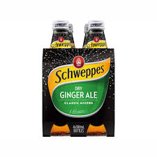 Schweppes Dry Ginger Ale 300ml x 4pkt