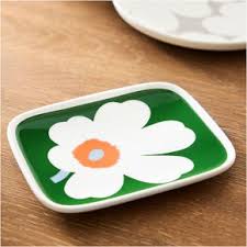 Marimekko 60th Anniversary Plate 15x12cm