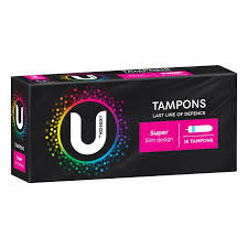 U by Kotex Super Tampons 16pkt