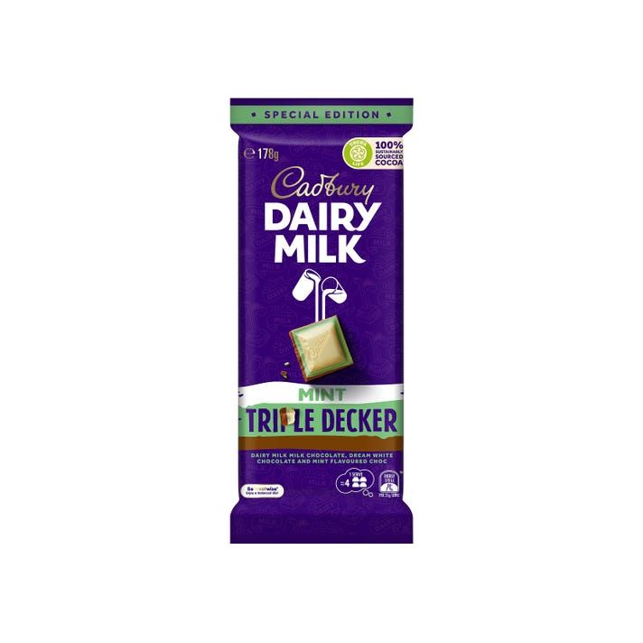 Cadbury Mint Triple Decker 178g