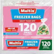 Multix Freezer Bag Small 120pkt