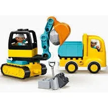 LEGO Duplo - Truck & Tracked Excavator 10931