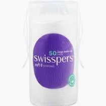 Swissper Large Makeup Pads 50pk