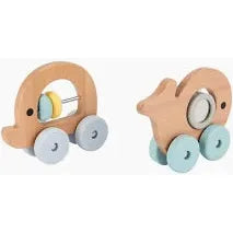 Wooden/Silicone Push Along Toy