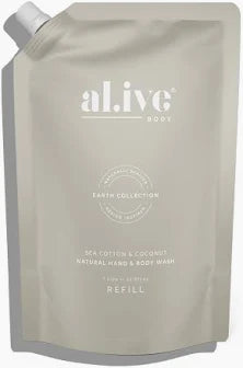 al.ive Hand wash Refill 1Lt  Sea Cotton