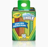 Crayola - Sidewalk Chalk 16pk