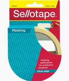 Sellotape Masking 24mm x 18m