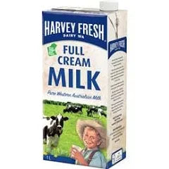 Harvey Fresh Full Cream Milk UHT 1l