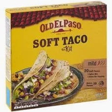 Old  El Paso Soft Taco Kit 405g