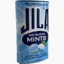 Jila Mints Peppermint Tin Sugar Free 34g