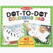 M&D - Dot-to-Dot Colouring Pad