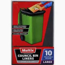 Multix Council Bin Liner Large 240L 10pkt