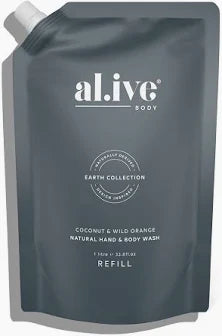 al.ive Hand wash Refill 1Lt Coconut