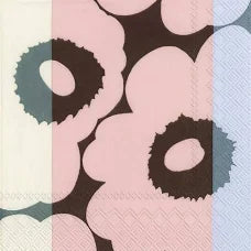 Marimekko Lunch Napkin - Unikko Ralli Rose 20pk