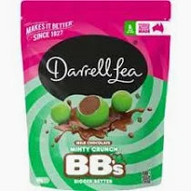 Darrell Lea Minty Chocolate Balls 168g