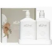 Al.ive Wash & Lotion Duo + Tray - Mango & Lychee