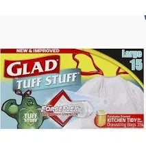 Glad Tuff Stuff Large 15pkt