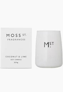 Moss St Candle Coconut & Lime 320g