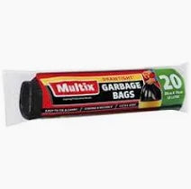 Multix Garbage Bag Drawtight 56L 20pkt