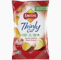 Smith's Thinly Sweet Chilli & Sour Cream 175g