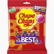 Chupa Chups Best of Bag 25Pk