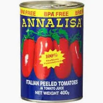 Annalisa Whole Peeled Tomatoes 400g