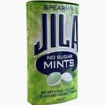 Jila Mints Spearmint Tin Sugar Free 34g