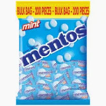 Mentos Bulk Bag Mint 200pcs