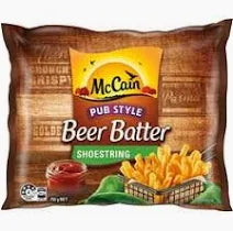 Mccain Pub Style Beer Batter Shoestring Fries 750g