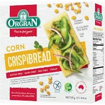 Orgran Corn Crispibread Gluten free 125g