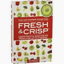 Fresh & Crisp Vegetable Storage Bags Med 10pkt