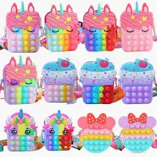 Unicorn Pop-It Shoulder Bag