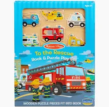 M&D - Book & Puzzle Playset