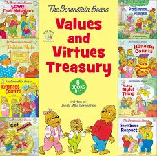 The Berenstain Bears - Values & Virtues Treasury (8 books in 1) - Living Lights