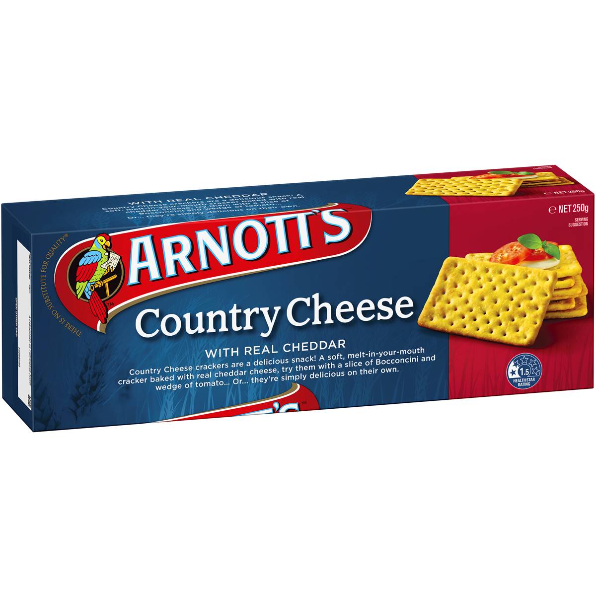 Arnotts Country Cheese 250g