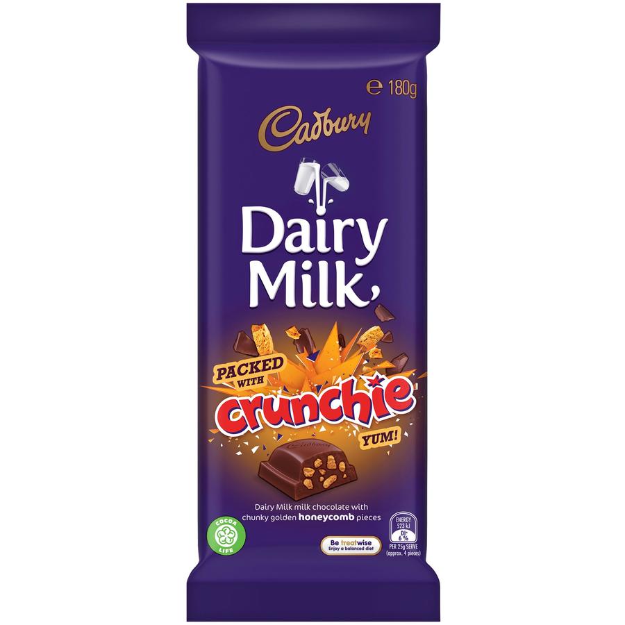 Cadbury Block Crunchie 180g