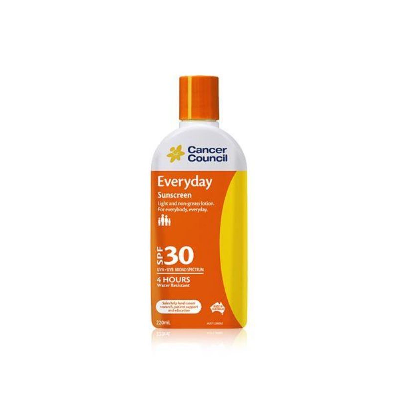 Cancer Council Sunscreen Everyday SPF30+ 200ml