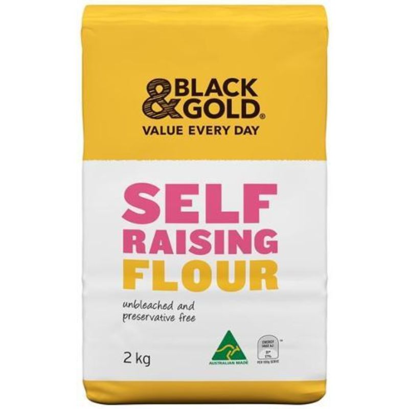 Black & Gold Self Raising Flour 2kg