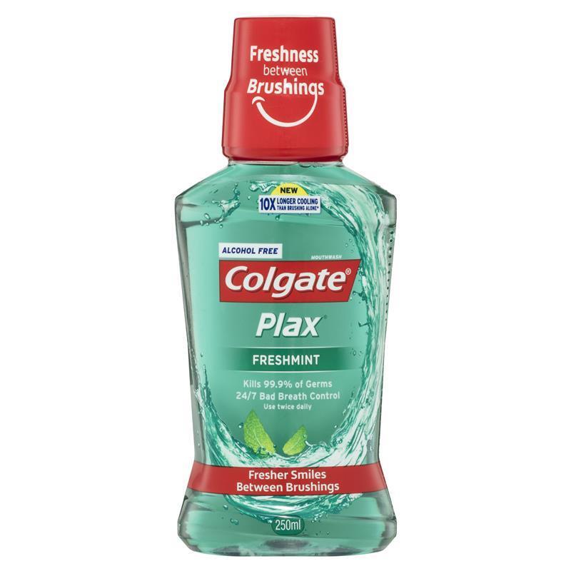 Colgate Plax Mouthwash Alcohol Free Freshmint 250ml