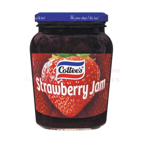 Cottee's Jam Strawberry 375gm