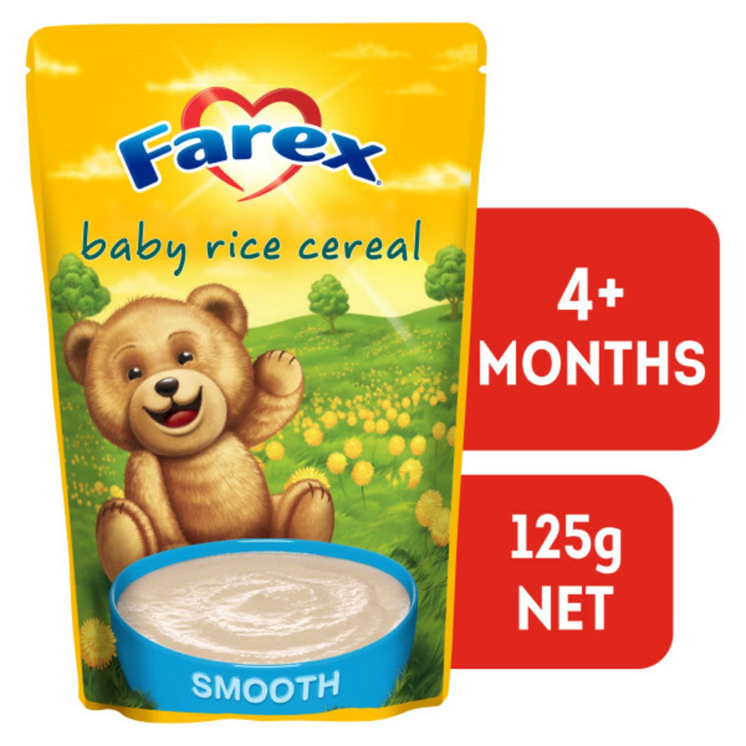 Farex Baby Rice Cereal 4+ 125g