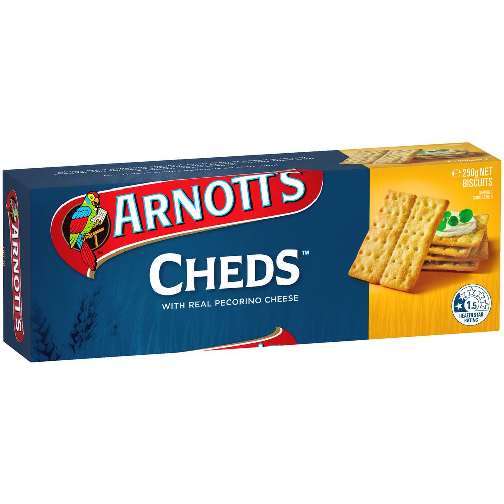 Arnotts Cheds 250g