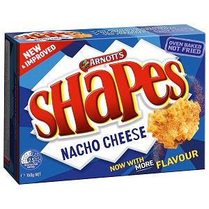 Arnotts Shapes Nacho Cheese 160g