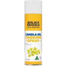 Black & Gold Canola Cooking Spray 400g