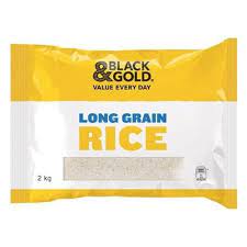 Black & Gold Long Grain Rice 2kg