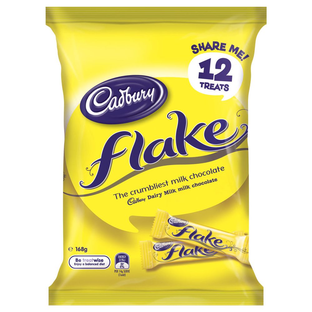 Cadbury Flake Funsize 168g 12pkt