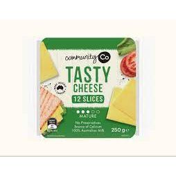 Community Co Tasty Sliced Cheese 500g