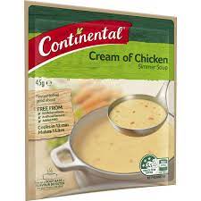 Continental Soup Mix Cream of Chicken 45g